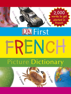 cover image of First French Picture Dictionary